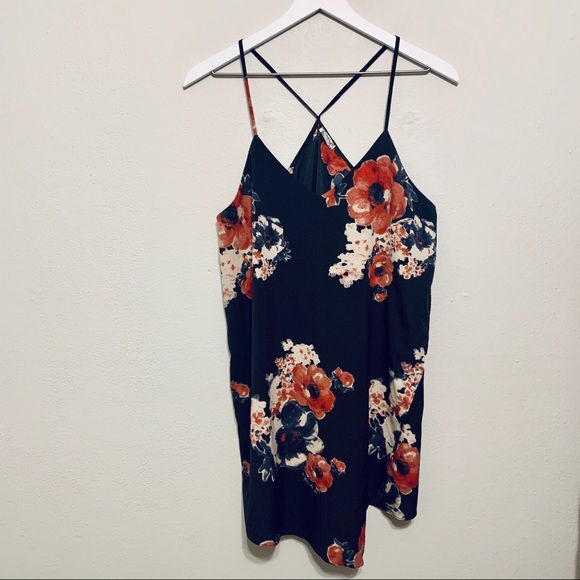 Free People Other - {Free People} Intimately Dark Gray Floral Nightie